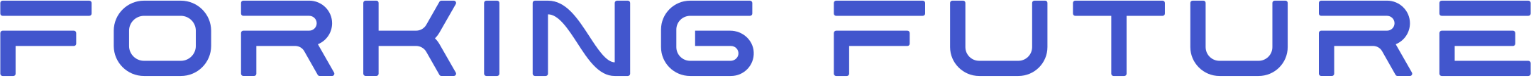 Forking future logo